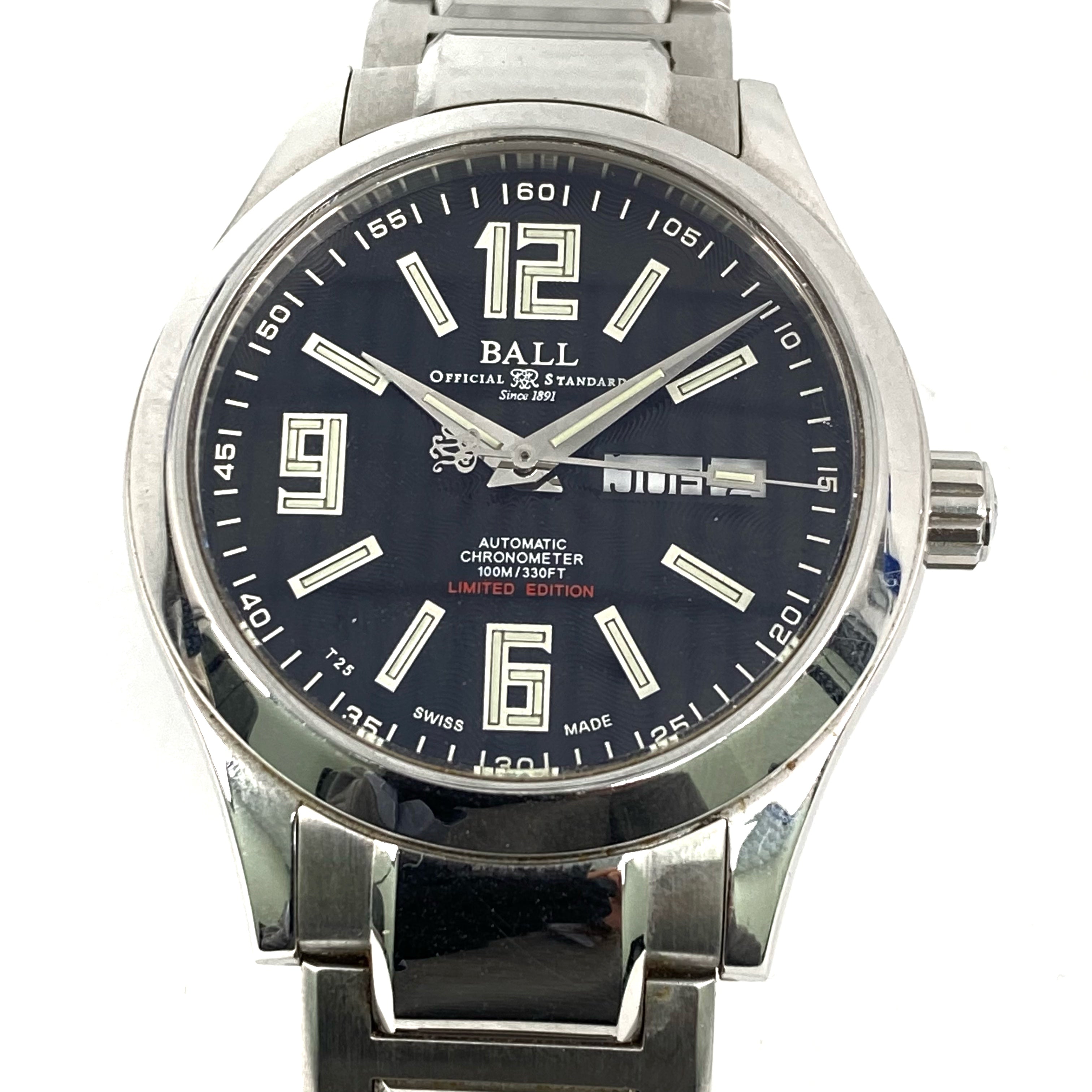 Ball Watch Silver Stainless Steel Automatic Watch NM1020C NM ball-watch-silver-stainless-steel-automatic-watch-nm1020c-nm