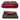 ☆ Louis Vuitton 路易威登 Brown & Red Coated Canvas & Calfskin Monogram Zoe Short Wallet 啡色和紅色塗層帆布和小牛皮短銀包 - 257022225