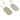20260711 ☆ AGNES B. Silver Metal Fashion Necklace 銀色金屬項鏈-257012793
