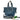 ☆ Furla 芙拉 Blue Calfskin 2Way Bag 藍色小牛皮兩用袋 - 257023026
