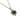 ☆18K White Gold Diamond Jade Necklace 3.52g  18K白金鑽石玉石頸鍊3.52g -257023259