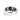 △ 18K White Gold Melee Diamonds And Sapphire Ring 7.36g 18K白金碎鑽和藍寶石戒指 - 257023267