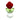 ☆ Swarovski 施華洛世奇 Red Crystal Glass Rose Home Decoration 紅色水晶玻璃玫瑰家居擺設 - 257026239