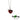 ☆ Swarovski 施華洛世奇 Silver Tone Metal Red Heart Crystal Glass Necklace  銀色金屬紅色心心水晶玻璃頸鏈  - 257026322