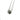 ☆ Chow Tai Fook 周大福 18K White Gold Grey Stone Necklace 4.56g 18K白金灰色色石頸鏈 - 257026397