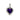 ☆ 18K White Gold Amethyst Heart Stone Pendant 4.74g 18K白金紫色心形紫水晶吊墜  - 257026435