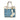 ☆ Coach 蔻馳 Blue White Denim Field Tote 22 2 Way Bag 藍色白色牛仔布兩用袋 - 257027970