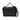 ☆ Charles & Keith Black Faux Leather 2 Way Bag 黑色仿皮兩用袋 - 257028001