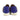 ☆ Christian Louboutin Blue Canvas  Studs Flats #36.5 藍色帆布窩釘平底鞋36.5碼 - 257028113