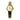 ☆ Seiko 精工 Gold Stainless Steel Quartz Watch 341715 金色不鏽鋼石英錶 341715 - 267000174
