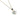 ☆ 14K Rose Gold Pearl Green Stone Necklace 4.61g 14K玫瑰金珍珠綠色色石頸鏈 - 267000343