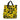 ☆ Prada 普拉達 Yellow Black Nylon Flower Tote Bag 黃色黑色尼龍花花托特袋 - 267000738