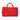 ☆ MCM Red Saffiano Leather 2Way Bag 紅色十字壓紋牛皮兩用袋 - 267002515