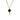 ☆ 18K Yellow Gold Diamond, Green Stone Necklace 2.29g 18K黃金鑽石, 綠色色石頸鏈 2.29g - 267002664