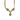 △ Yellow Gold 18K Diamonds Fine Necklace 黃金18K鑽石6.43g珠寶項鏈-267003795