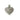 ☆ 18K White Gold Diamond Heart Pendant 1.96g 18K白金鑽石心形吊墜 - 267004353