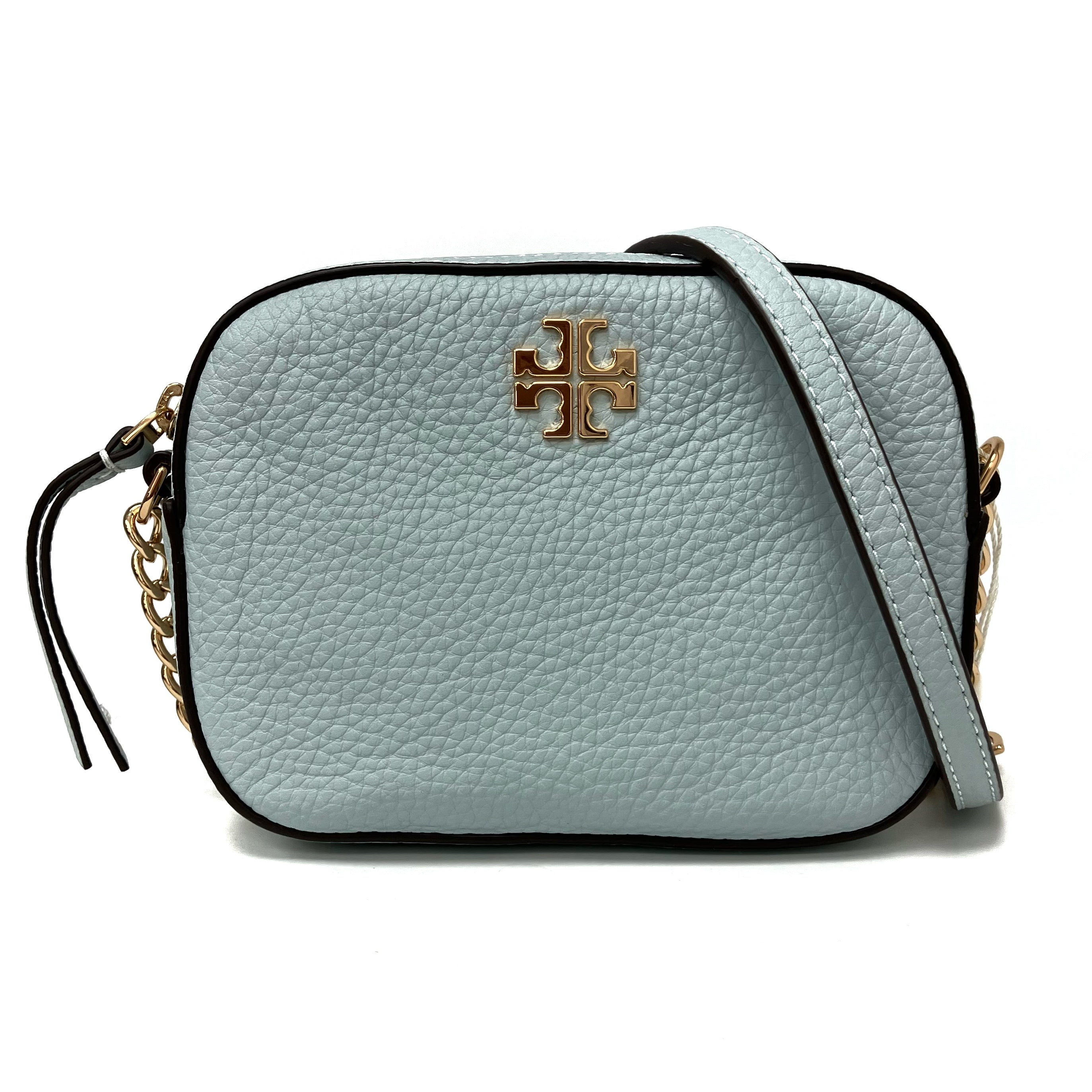 Tory Burch 托里伯奇 Light Blue Calfskin Crossbody Bag 淺藍色小牛皮斜背袋 - 267005 ...