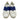 ☆ Valentino 華倫天奴 White Blue Calfskin Sneakers #40.5 白色藍色小牛皮運動鞋40.5碼 - 267005949
