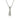 ☆ 18K White Gold Diamonds Necklace 3.1g 18K白金鑽石頸鏈 - 267006464