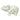 ☆ Tiffany & Co. 蒂芙尼 White Green Ceramic Elephant Money Box 白色綠色陶瓷大象存錢筒 - 267007287