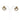 ☆ 18K Yellow Gold Diamond Earrings 3.51g 18K黃金鑽石耳環 - 267007298