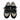 ☆ LOUIS VUITTON 路易·威登 Black And Grey Suede Sneaker 黑色和灰色麂皮運動鞋-267008296