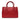 ☆ PRADA 普拉達 Red Saffiano Leather Galleria 2 way bag 紅色十字紋皮革兩用袋-267008377