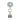 ☆ HERMES 愛馬仕 Silver Palladium Plated Metal Charm 金屬鍍鈀金屬小吊飾-267008454