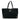 ☆ GUCCI 古馳 Black Canvas GG Monogram Tote Bag 黑色帆布GG花紋托特袋 141472-267008547