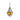 ☆ White Gold 18K Diamond, Yellow Sapphire Fine Pendant 白金18K 鑽石,黃色藍寶石2.74g珠寶吊墜-267008696