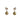 ☆ Rose Gold 18K Diamonds And Yellow Pearl Fine Earrings 玫瑰金18K鑽石和黃珍珠4.91g珠寶耳環-267009191