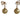 ☆ Rose Gold 18K Diamonds And Yellow Pearl Fine Earrings 玫瑰金18K鑽石和黃珍珠4.91g珠寶耳環-267009191