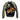 ☆ GUCCI 古馳 Black And Red 63% Vicose And 37% Silk Tiger #46 Outer 黑色和紅色63%黏膠纖維和37%絲老虎圖案46碼外套-267009250