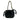 △ LOEWE 羅意威 Black Nappa Leather Flamenco Purse 2 way bag 黑色納帕皮革兩用袋-267009747