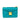 ☆ VALENTINO 華倫天奴 Blue Green Lambskin Roman Studs Chain Shoulder Bag 藍綠色小羊皮鏈條肩背包-267009752