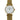 ☆ LONGINES 浪琴 Gold Stainless Steel Quartz Watch 金色金屬石英手錶-267010101