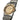 ☆ OMEGA 歐米茄 Gold Stainless Steel Constellation Quartz Watch 金色不鏽鋼石英手錶 6104/465.6-267010102