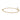 ☆ Rose Gold 18K Diamond Fine Bracelet 玫瑰金18K 鑽石 1.5g珠寶手鏈-267010251