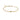 ☆ Rose Gold 18K Diamond Fine Bracelet 玫瑰金18K 鑽石 1.5g珠寶手鏈-267010251