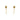 ☆ Yellow Gold 18K Yellow Color Stone Fine Earrings 黃金18K 黃色色石 0.25g珠寶耳環-267010301