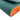 ☆ MCM Green And Orange affiano Leather Chain Crossbody Bag 綠色和橙色十字壓紋皮革鏈條斜揹袋-267010905