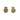 ☆ CHANEL 香奈兒 Gold Tone Metal CC Logo A14V Fashion Earrings 金色金屬CC標志A14V耳環-267010949