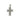 ☆ White Gold 18K Diamonds Cross Fine Pendant 白金18K鑽石1.66g十字架珠寶吊墜-267011025