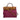 ☆ HERMES 愛馬仕 Purple Red Canvas Palladium Plated Metal Herbag 31 Stamp [O] 2 way bag 紫紅色帆布鍍鈀金屬[O]刻兩用袋-267011149