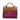 ☆ HERMES 愛馬仕 Purple Red Canvas Palladium Plated Metal Herbag 31 Stamp [O] 2 way bag 紫紅色帆布鍍鈀金屬[O]刻兩用袋-267011149