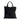 ☆ ISSEY MIYAKE 三宅一生 Black Faux Leather 6x6 Tote Bag 黑色人造毛皮托特袋 BB33-AG301-267011390
