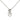 ☆ White Gold 18K Diamonds Fine Necklace 白金18K 鑽石 3.03g珠寶項鏈-267011411