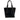 △ CHANEL 香奈兒 Black Coated Canvas Silver Tone Metal Paris Biarritz No.17 Tote Bag 黑色塗層帆布銀色金屬No.17托特袋-267011601