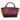 ☆ CELINE 思琳 Wine Red Calfskin Trapeze 2 way bag 酒紅色小牛皮兩用袋-267011642