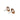 ☆ HERMES 愛馬仕 Gray Rose-Gold Plated Metal Fashion Earrings 灰色鍍玫瑰金金屬耳環-267011857